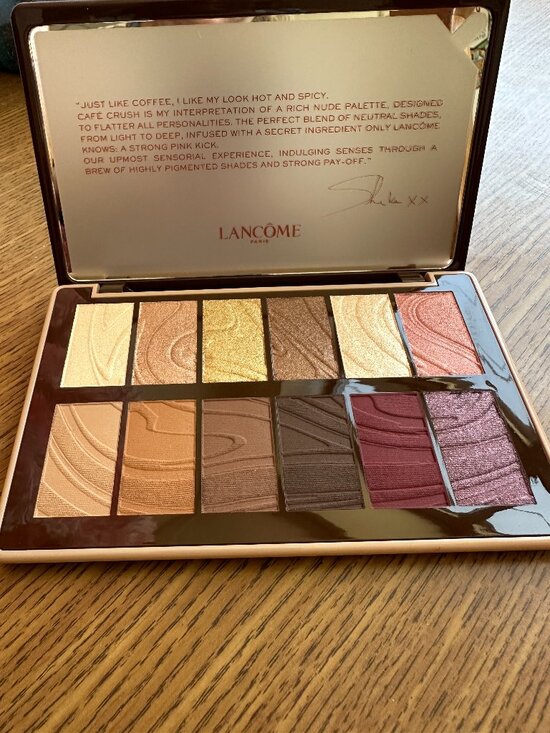 Lancome Other - LANCOME x Sheika Daley IDOLE CAFE CRUSH EYESHADOW PALETTE